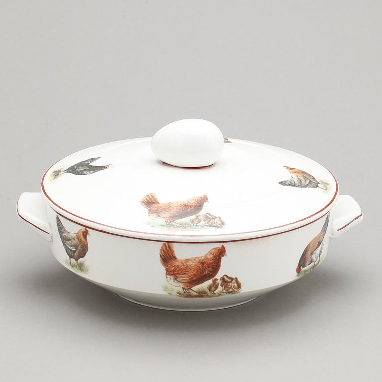 TERRIN för PÅSK, Gefle, 1920-tal, märkt undertill.