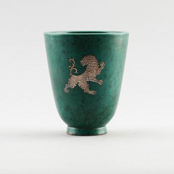 VAS, stengods, "Argenta", Wilhelm Kåge, Gustavsberg.