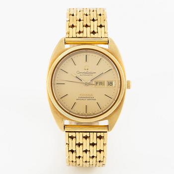 Omega, Constellation, "C", Chronometer, wristwatch, 35 mm.