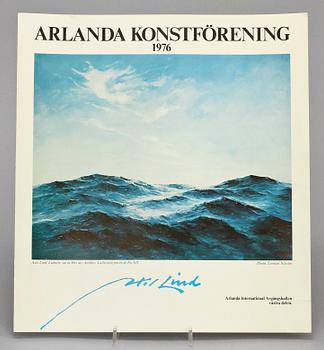 AXEL LIND, olja på duk, sign.