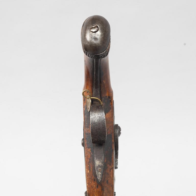 Hammerlock pistol Swedish, 19th century.