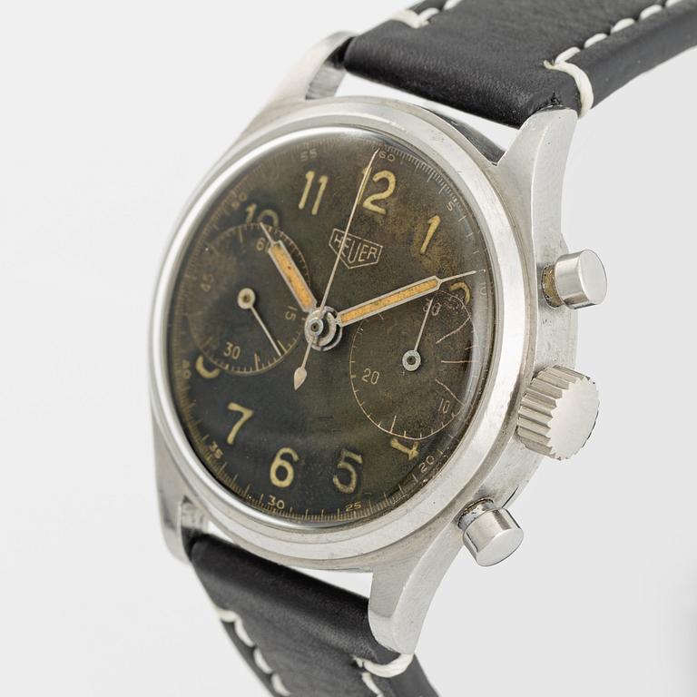 Heuer, kronograf, ca 1945.