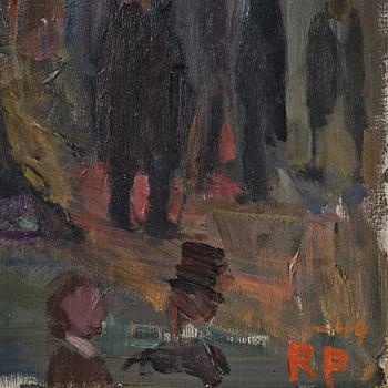 Ragnar Person, "Break from the party - motif from a wedding" .