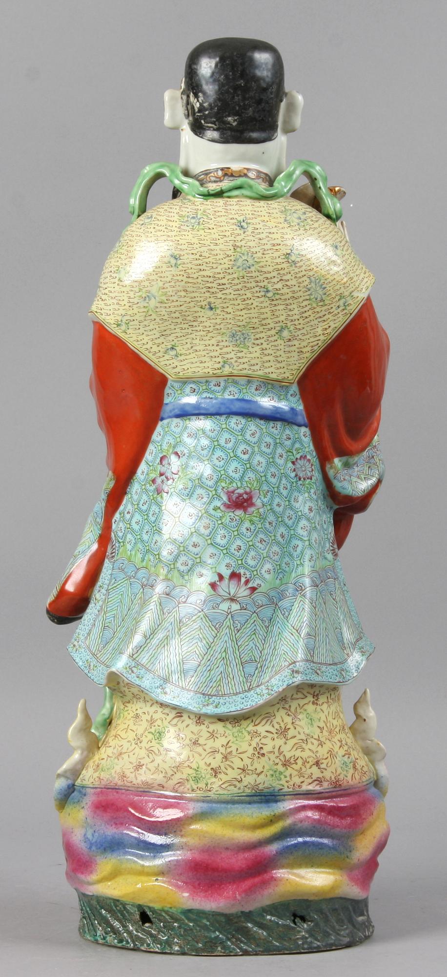 FIGURER, 3 st, porslin, Kina, 1900-tal.