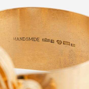 18K gold bangle, Malmö 1974.