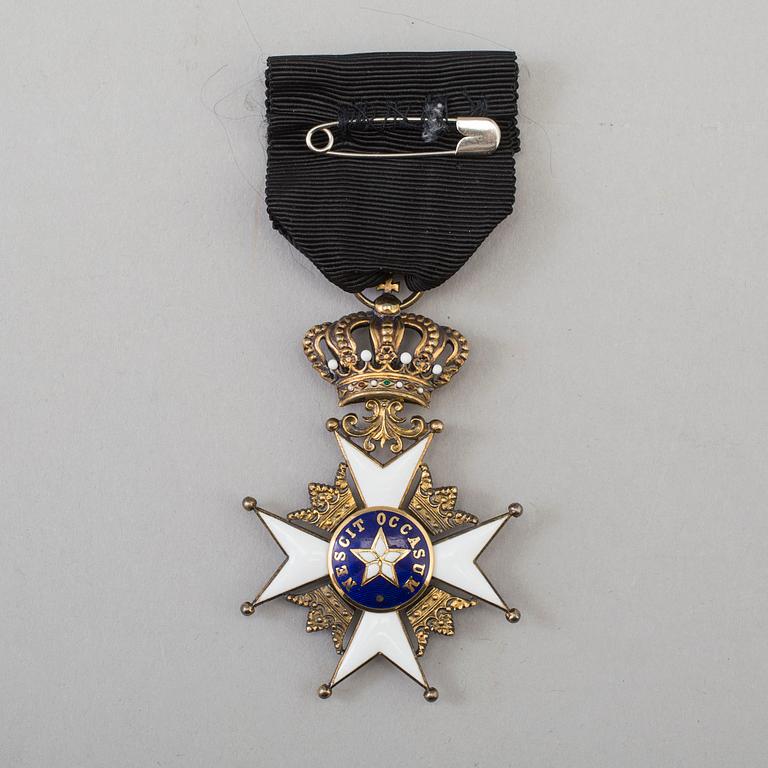 Order of the North Star, knight's cross.