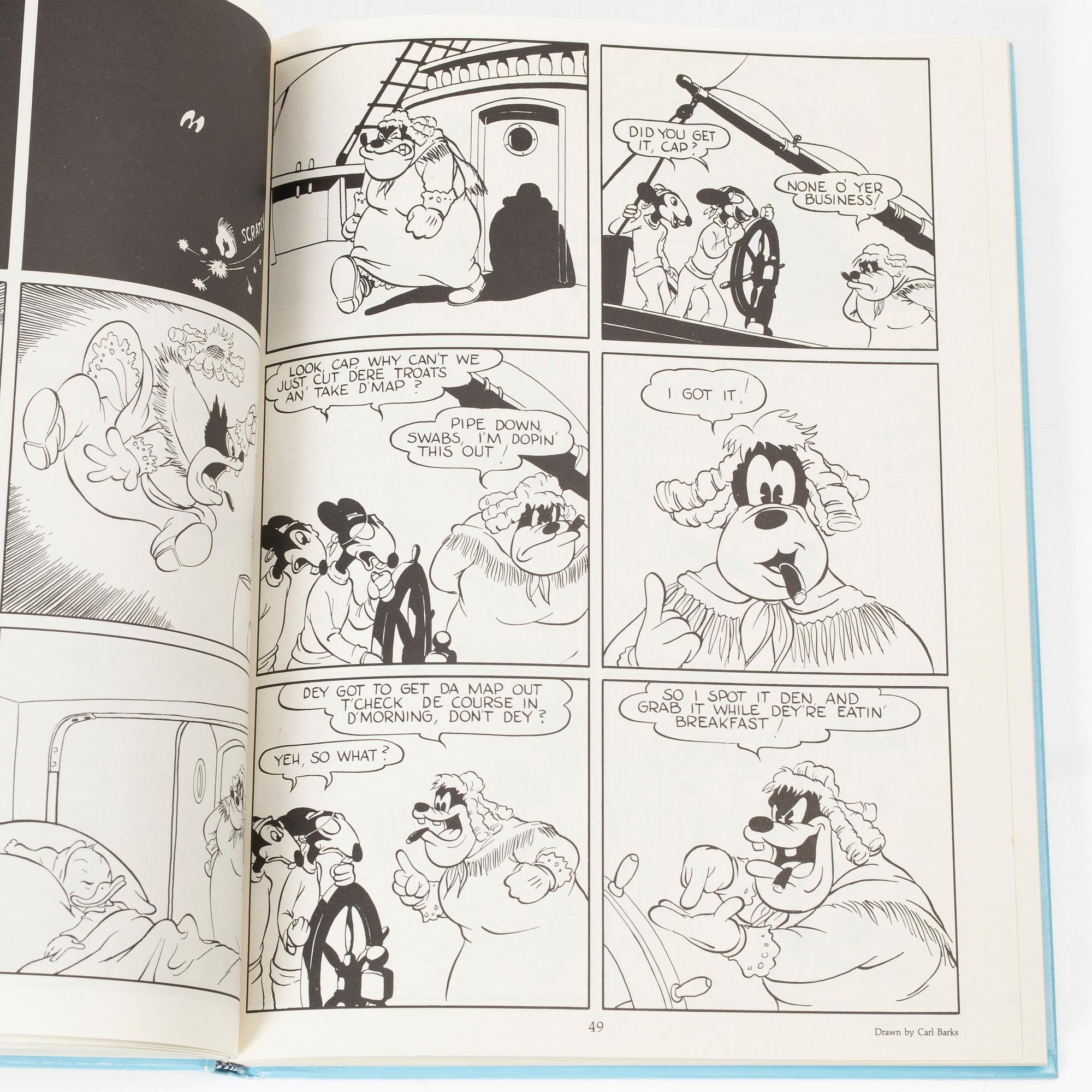 Carl Barks library, 30 volymer, Walt Disney, Another Rainbow Publishing, USA 1980-tal.