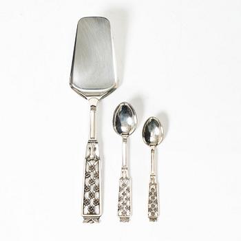 A 26-piece 'Princess' silver cutlery set, Ceson, Gothenburg, 1965-78.