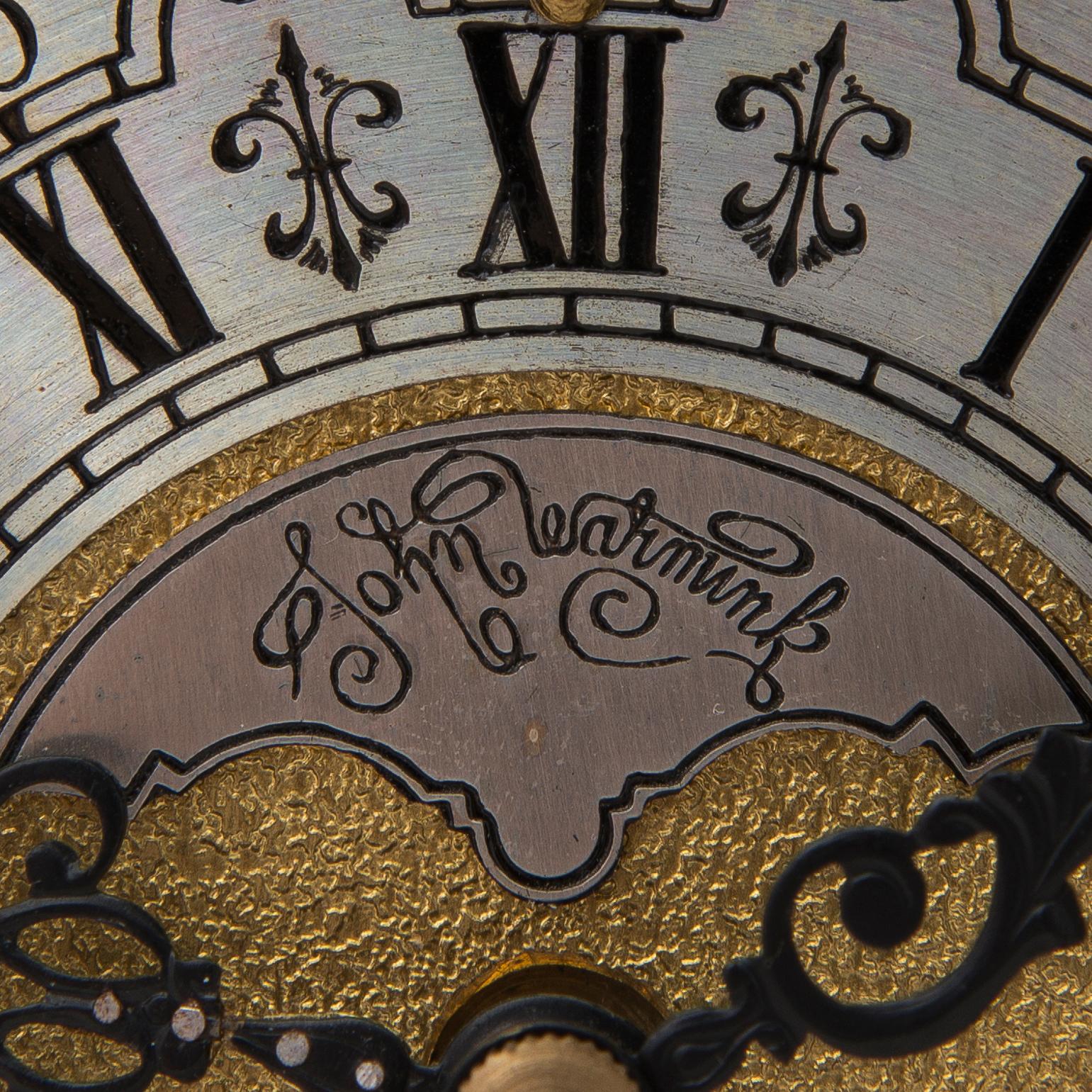 A mid 20th Century Dutch John Warmink mantel clock.