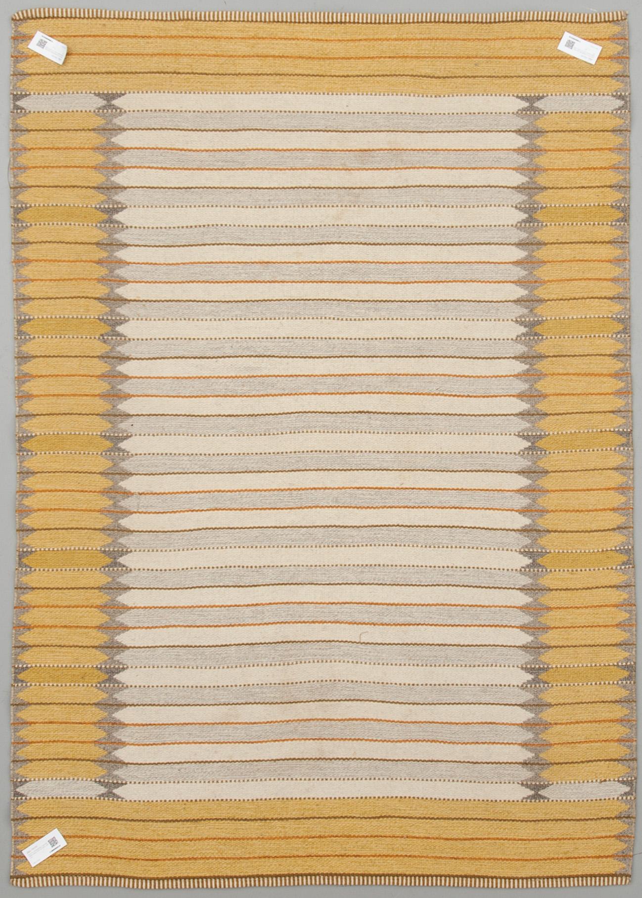 MATTA, dubbelsidig, Ingrid Dessau, Kasthall, 1900-talets mitt. Ca 228 x 156 cm.