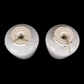 Lisa Johansson-Pape, a pair of 1950's '70-001' ceiling lights for Orno.