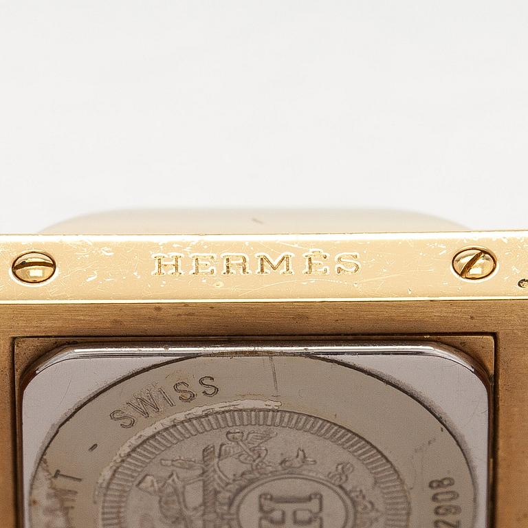 Hermès, Medor, wristwatch, 23 mm.