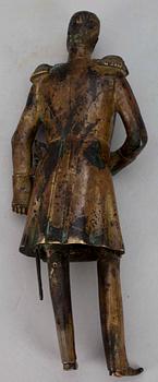 SKULPTUR, brons, 1800-talets senare hälft.