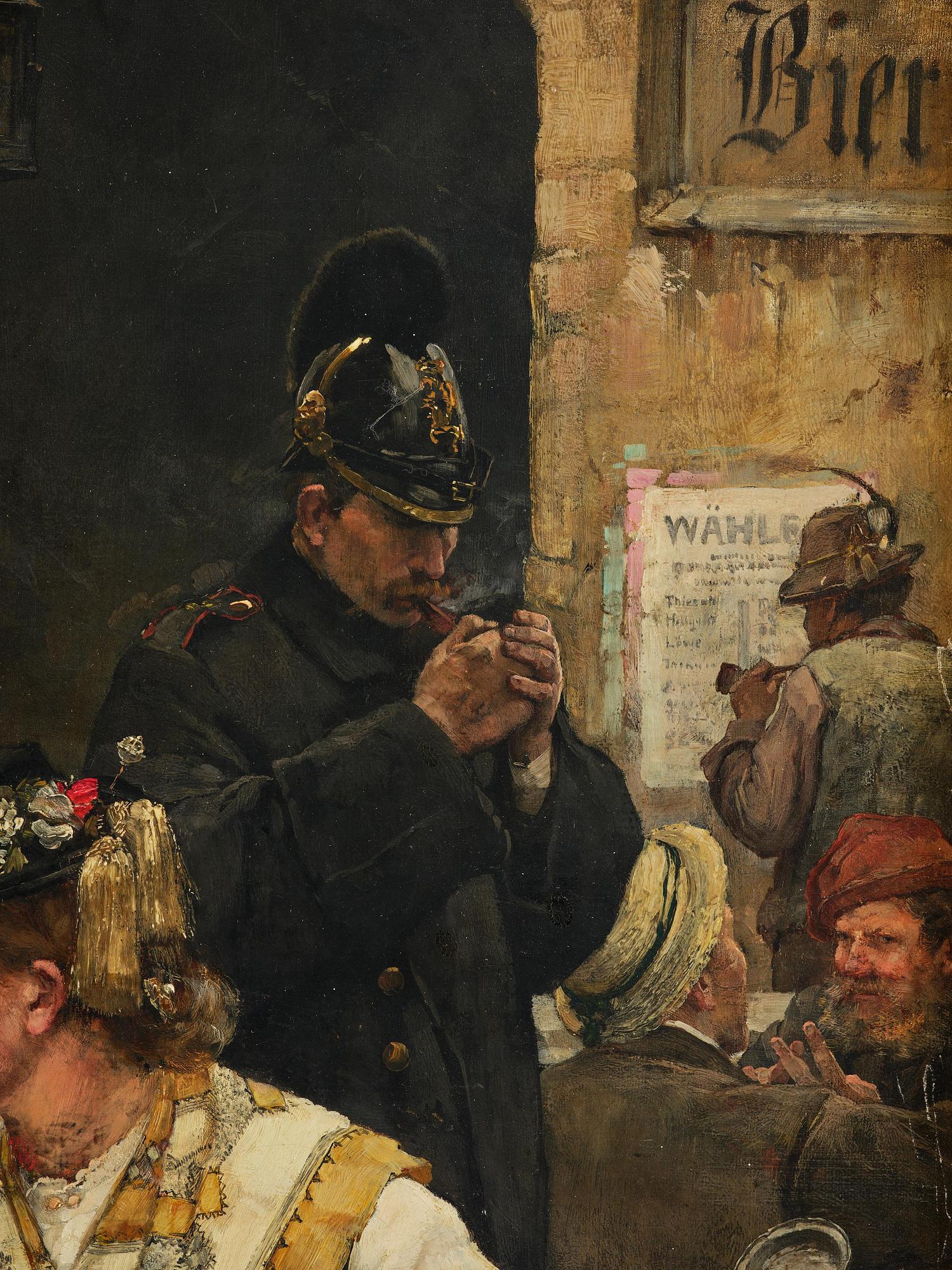 Carl Gustaf Hellqvist, "Bismarck oder Moltke”.