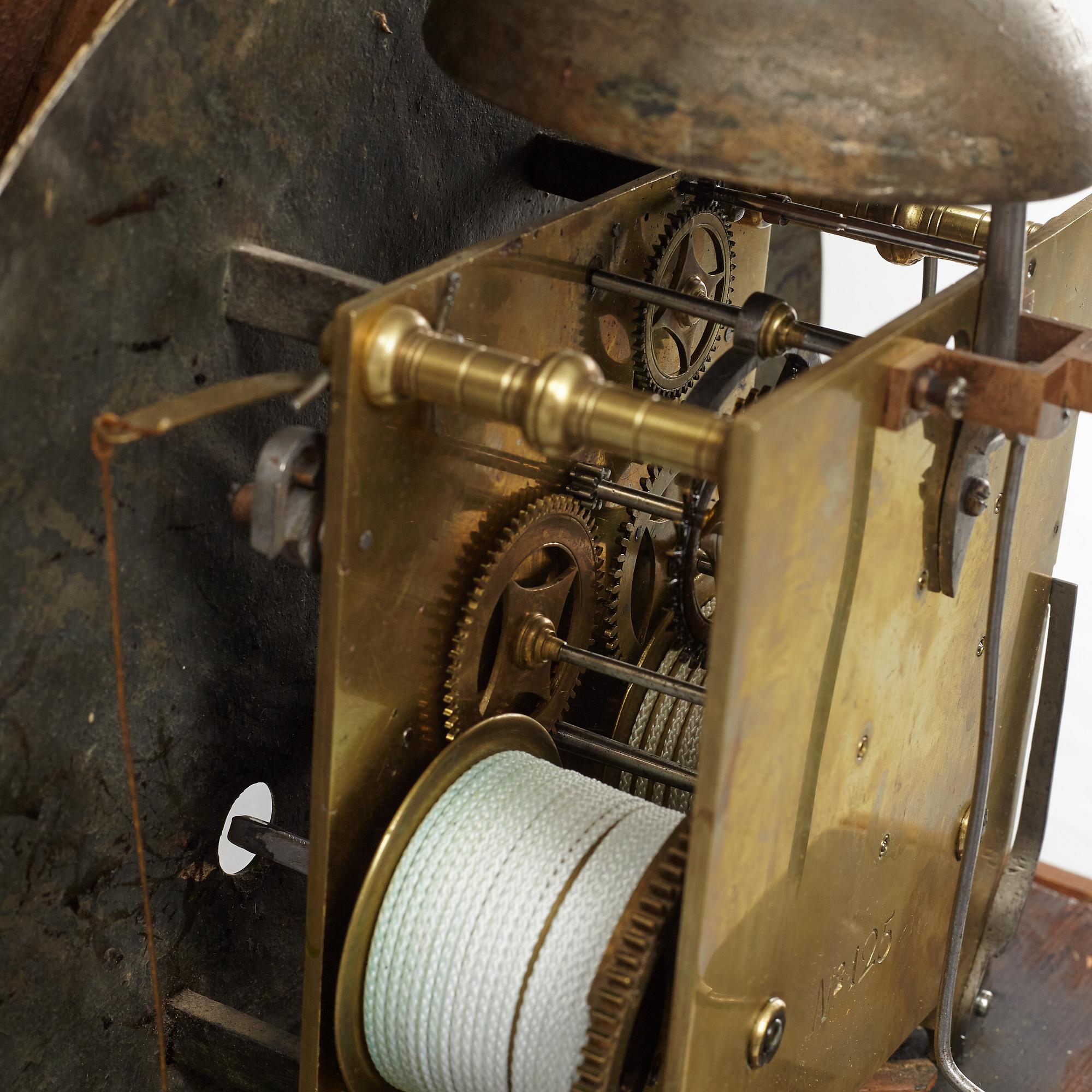 Golvur, urtavla märkt Eric Nohrman, Norrköping. 17-/1800-tal.