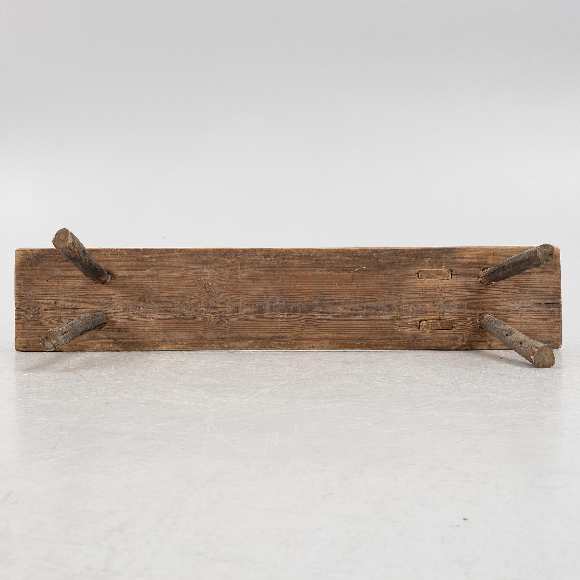 Bänk, allmoge, 1800-/1900-tal.