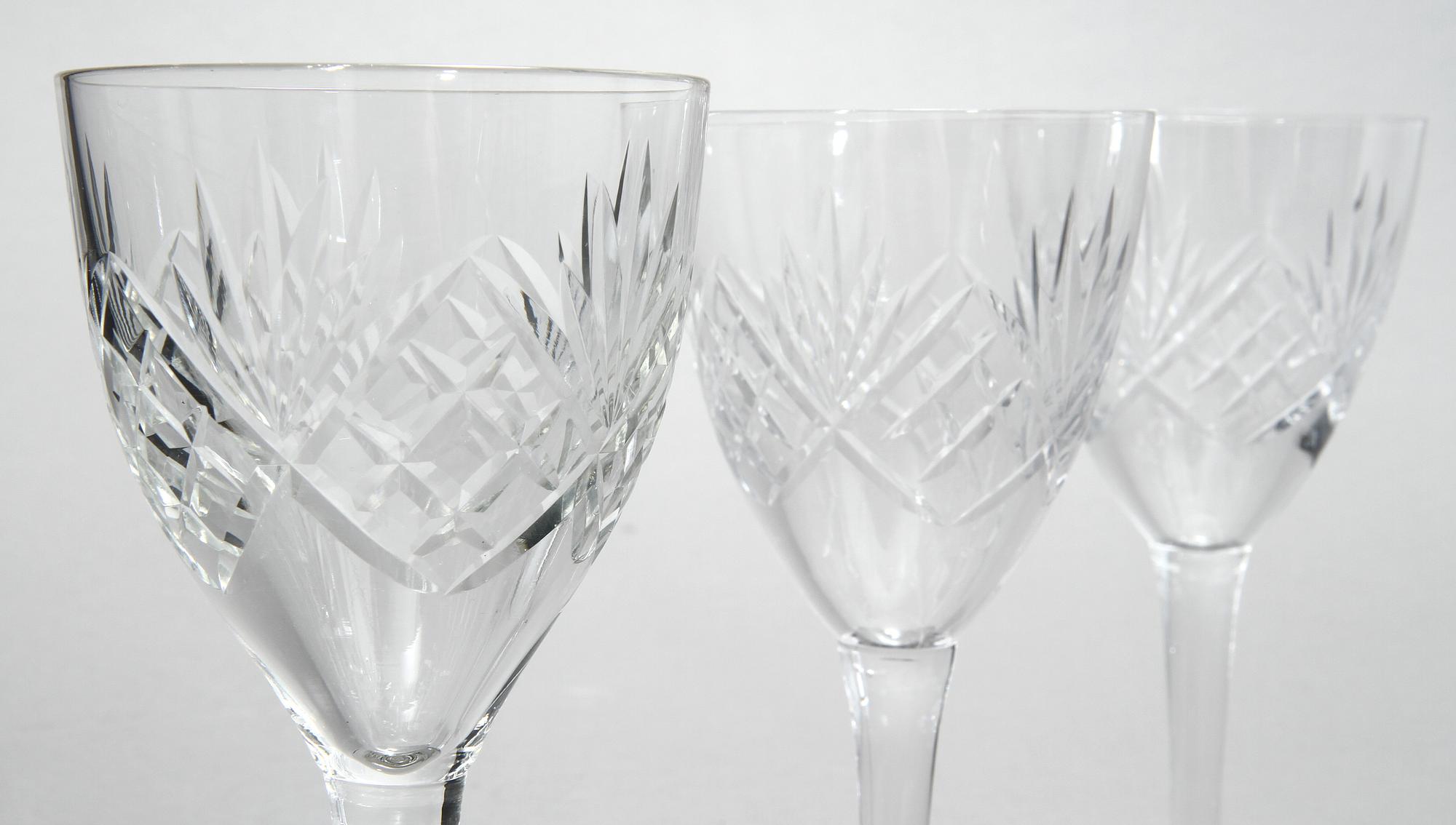 VINGLAS, 12 st, 1900-tal.