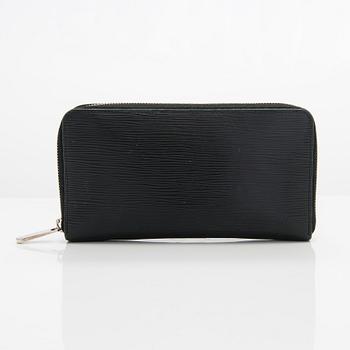 Louis Vuitton, a black Epi leather 'Zippy' wallet, 2016. - Bukowskis