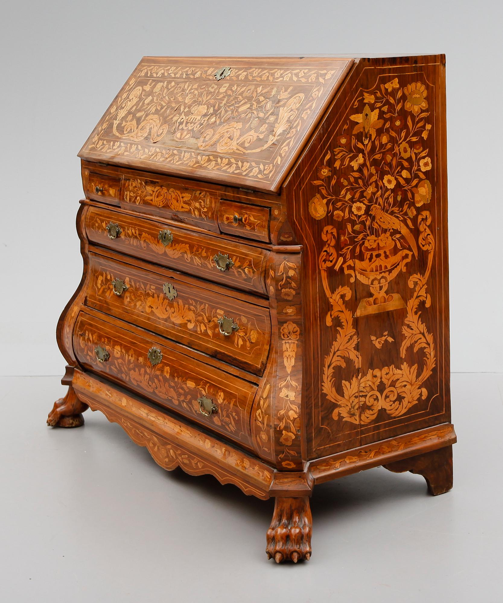 SEKRETÄR, Holland, 1700-tal.