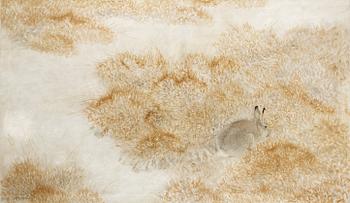 601. Bruno Liljefors, Winter hare.