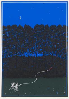 Portfolio of prints, fourteen Finnish poets and artists, Eurographica Helsinki 1978.