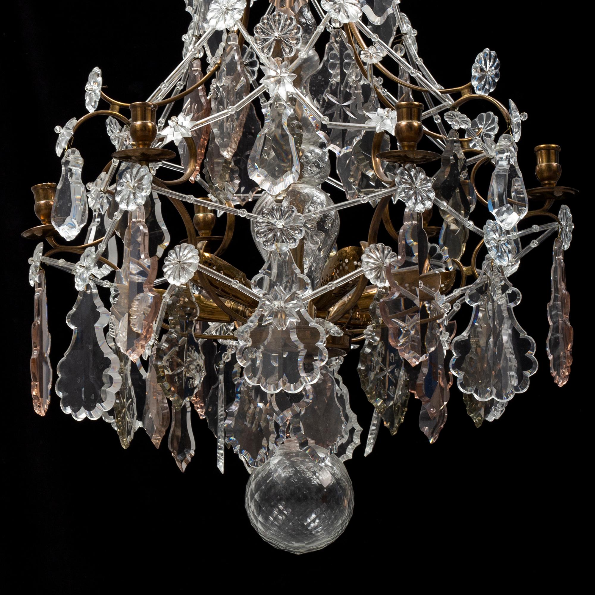 A mid 20th century chandelier.