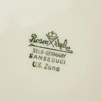 SERVIS, ca 85 delar, porslin. "Sans souci", Rosenthal.