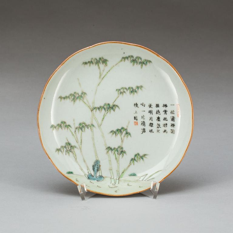 FAT, porslin, Kina, 1800-tal.