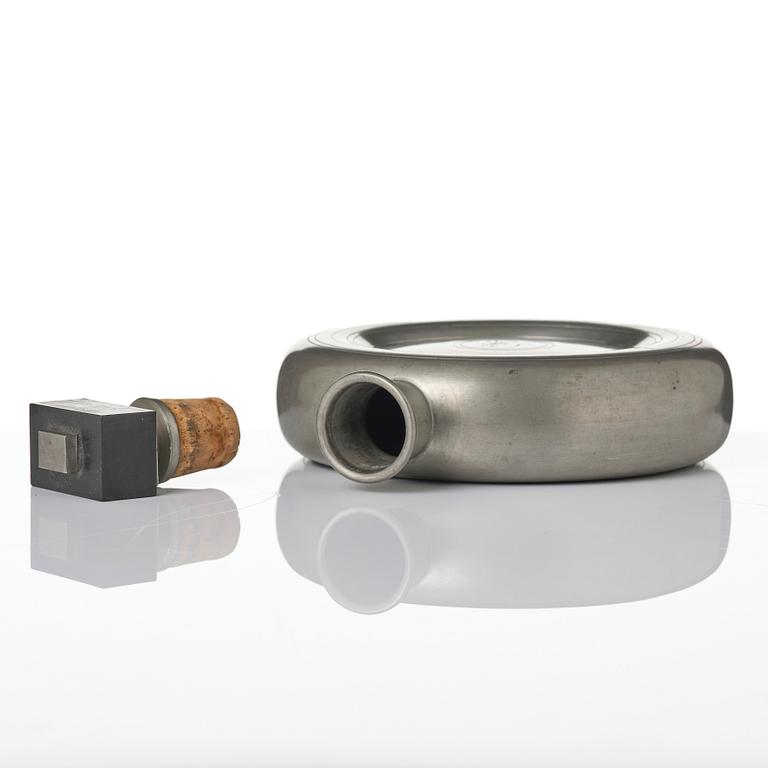 Sylvia Stave, Decanter, cigarette holder, and inkwell, C.G. Hallberg, Stockholm, 1930s.