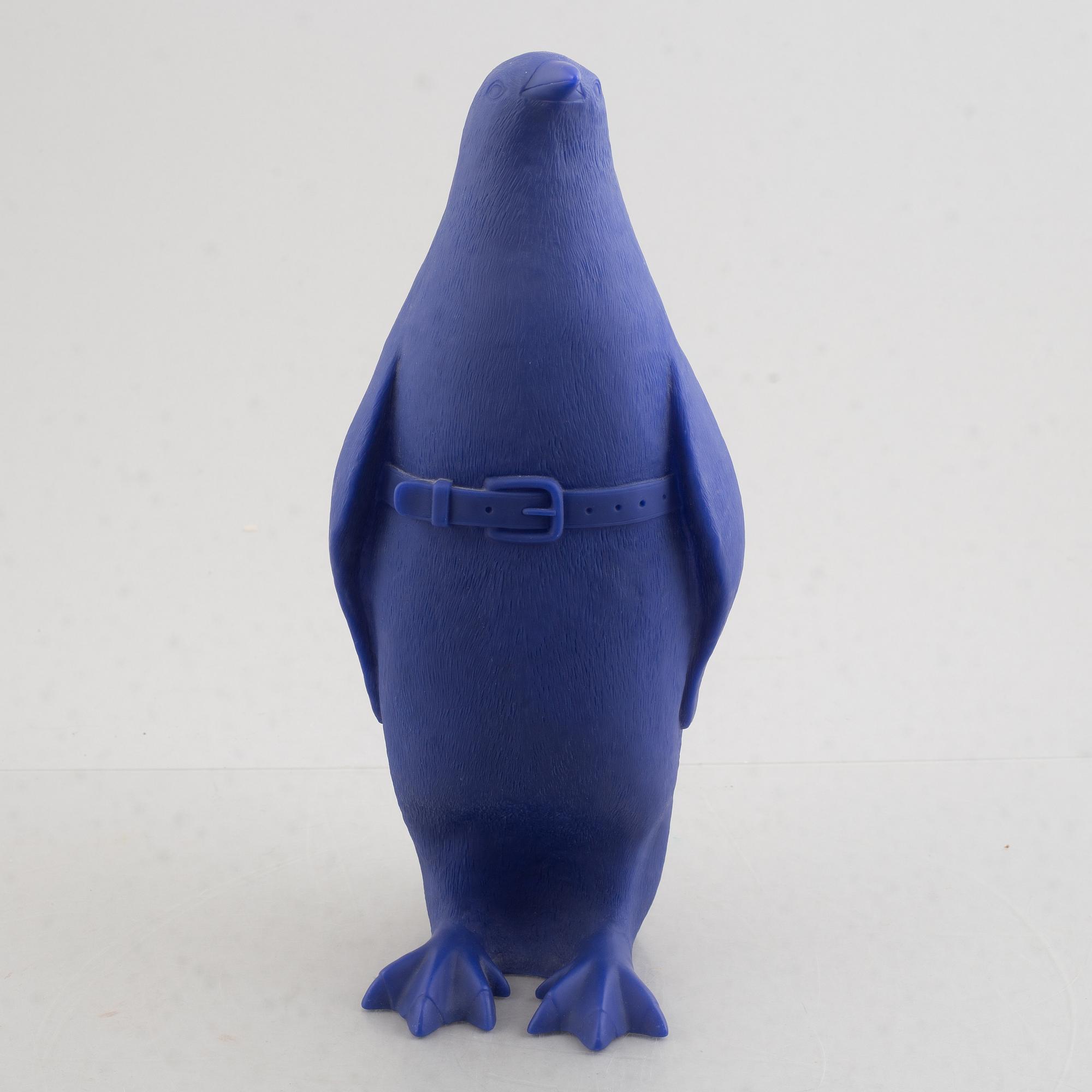 William Sweetlove, "Small cloned Penguin with water bottle".