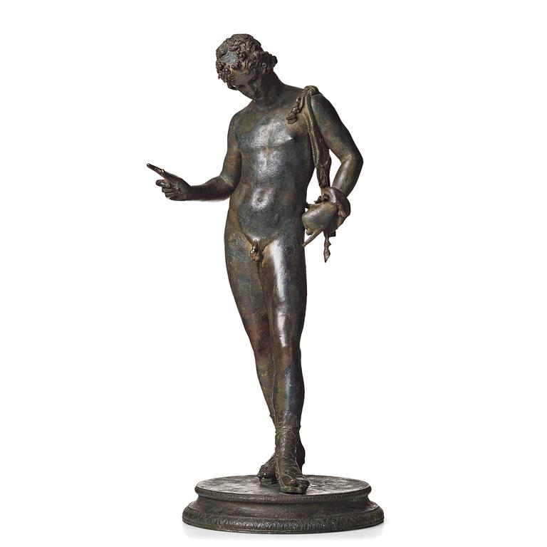 En Grand tour souvenir, "Narcissus", Italien 1889.