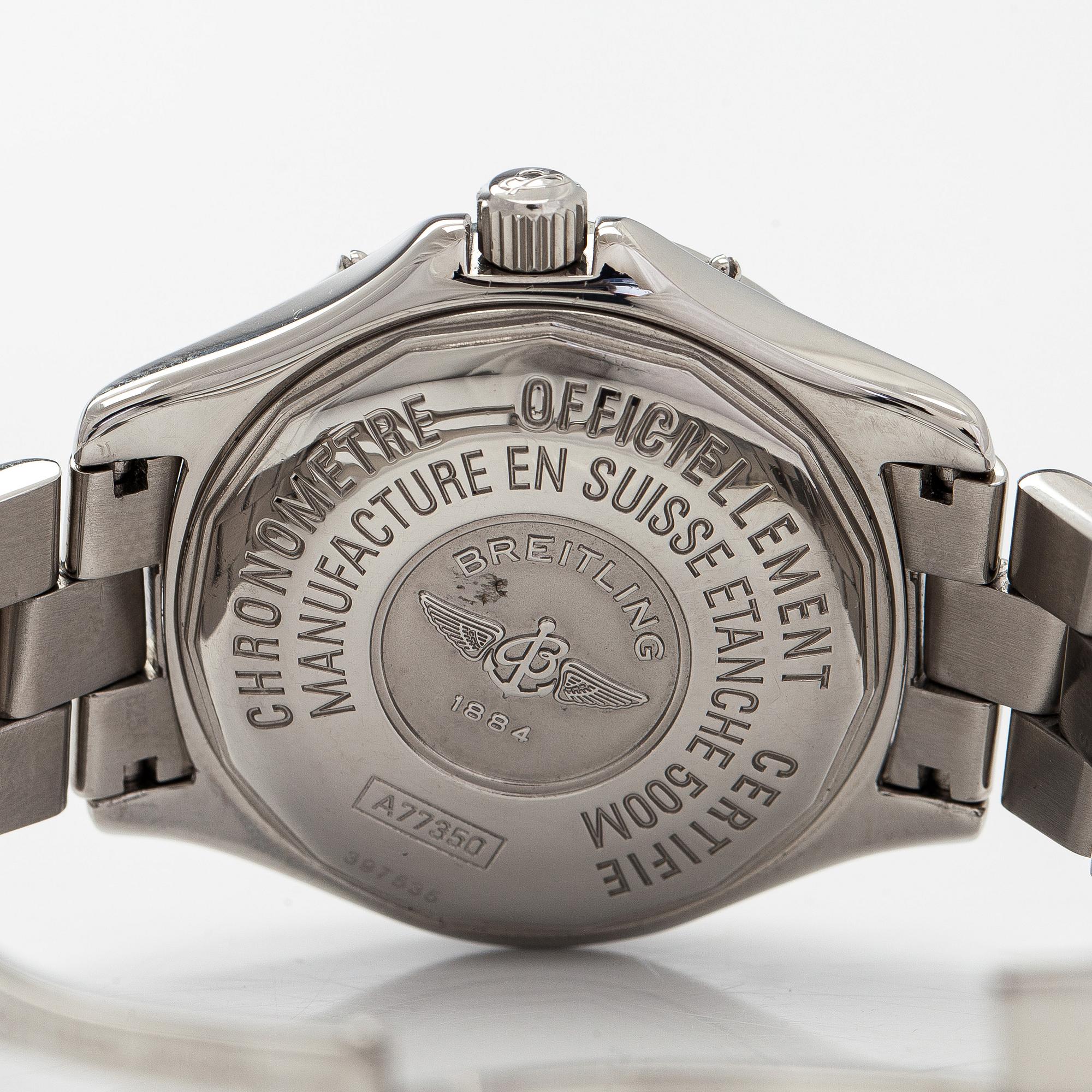 Breitling, Colt Océane, wristwatch, 34 mm.