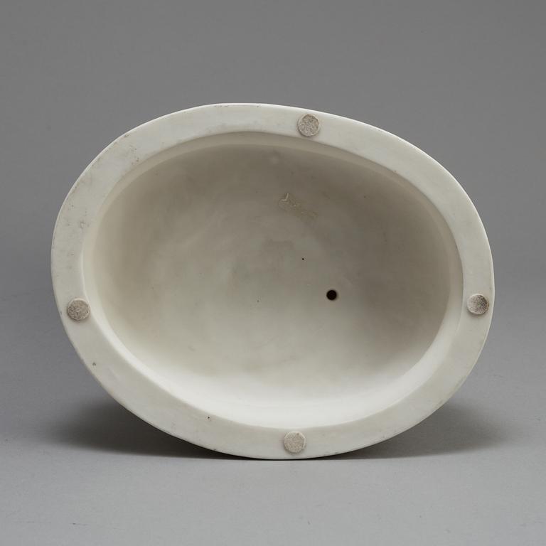 A PARIAN FIGURE, Gustafsberg, second half of the 19th century.