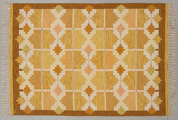 MATTA, rölakan, "Mjörn", monogramsignerad IS (Ingegerd Silow). Ca 231 x 163 cm.