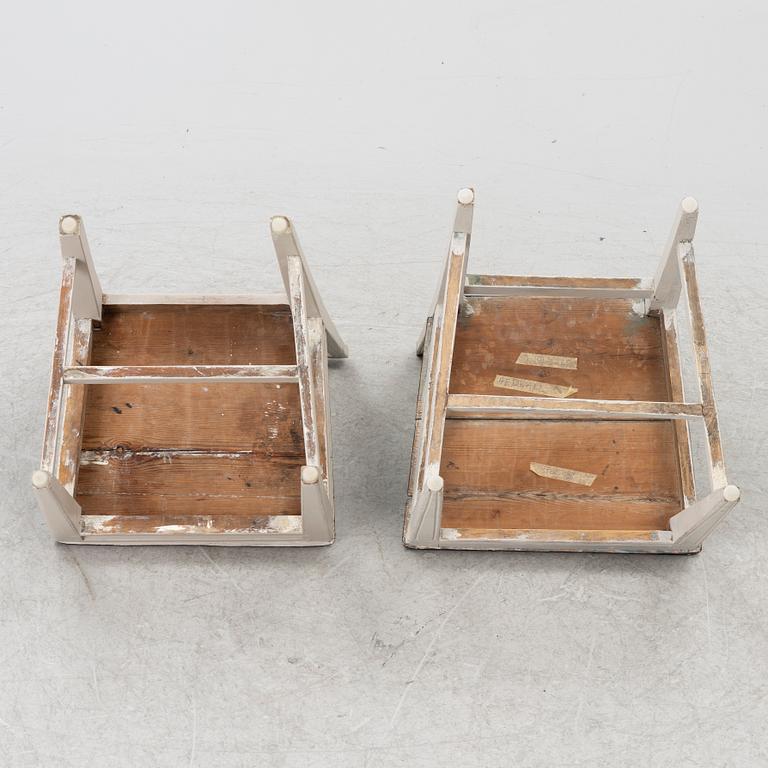 Chairs, 8 + 1, similar, Swedish "Åsberg chairs".