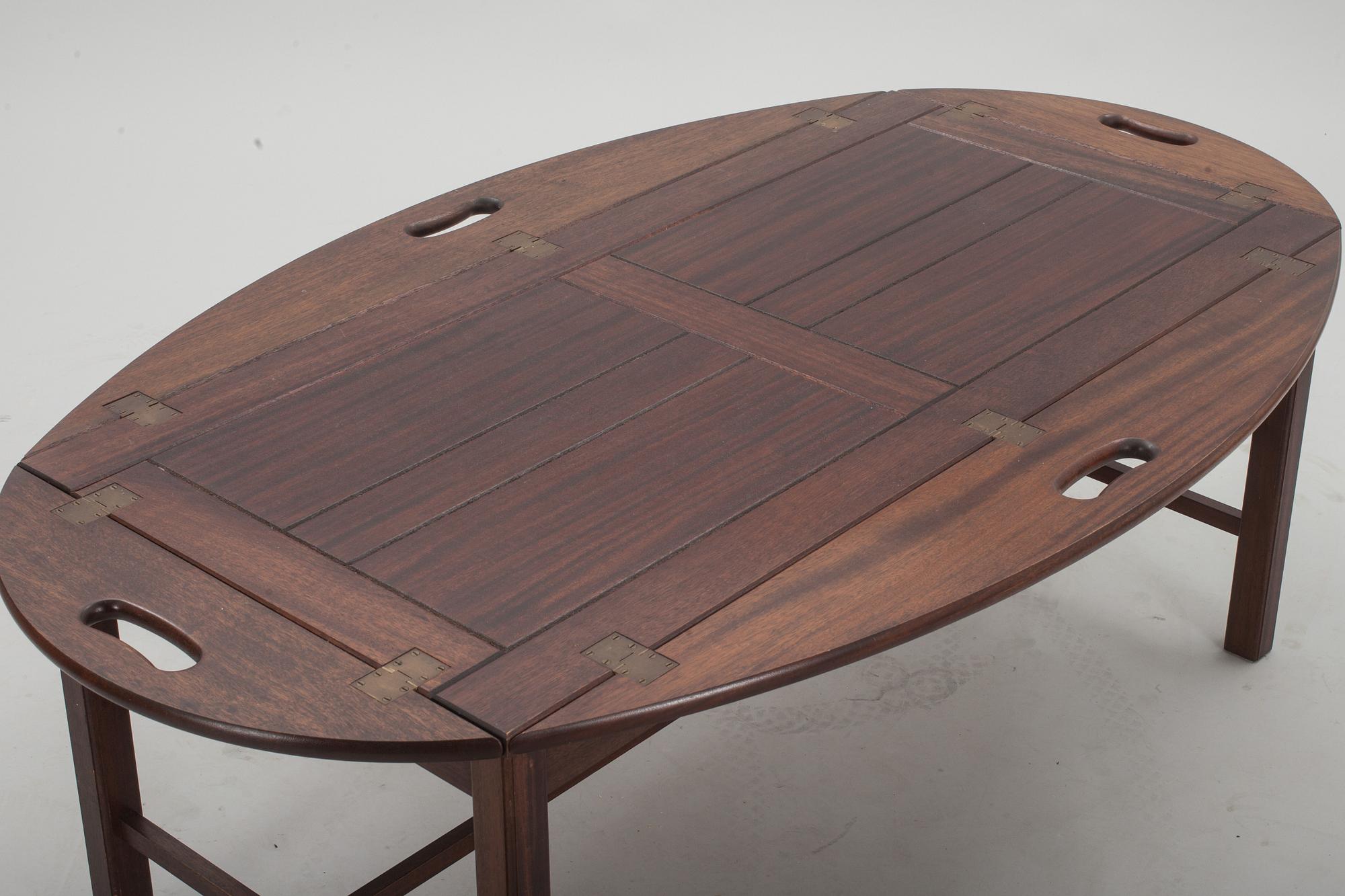 SOFFBORD, sk Butlers tray, engelsk stil, 1900-tal.