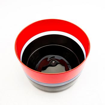 A 1990 Timo Sarpaneva "Tuuli" vase/bowl for Venini, Italy.