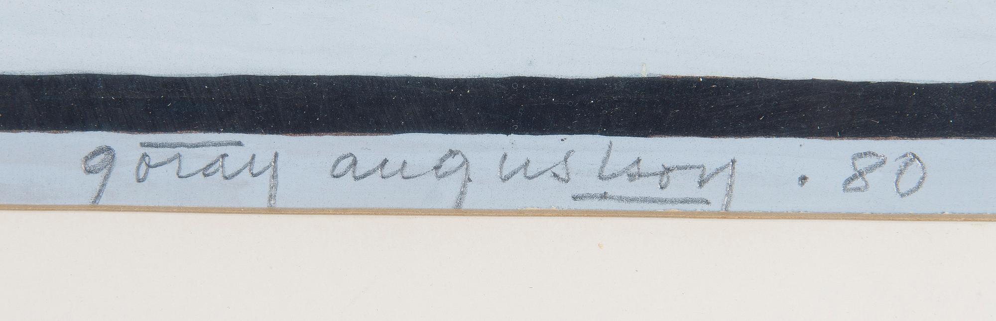 Göran Augustson, 'Opened relief'.