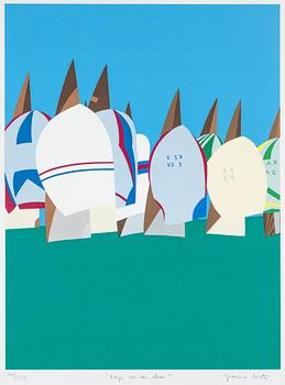 Franco Costa, färgserigrafi, signerad 201/250.