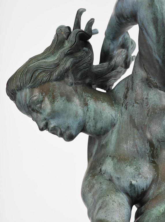 Carl Milles, "Solglitter" / "Najad på delfin" (Sunglitter / Naiad and dolphin).