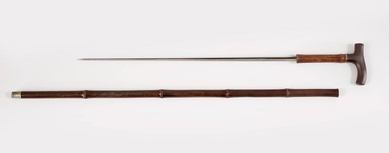 KÄPP / SVÄRD, sk Sword Cane, 1900-talets början.