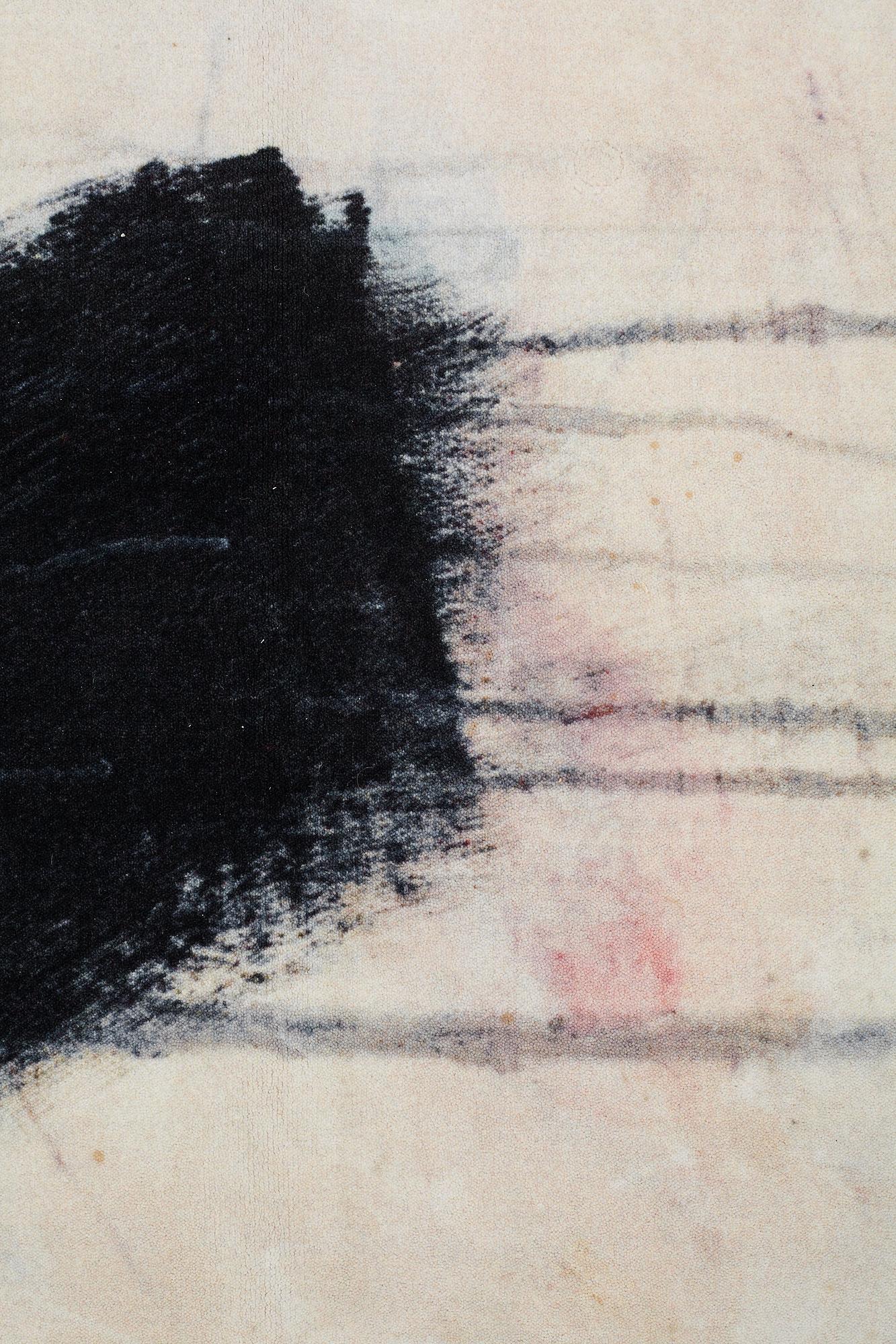 Maria Boström, MATTO, "Sideways", a printed decor after a painting by Maria Boström for Moooi carpets 2018, ca 301,5 x 298 cm.