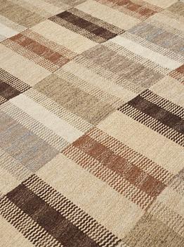 Brita Grahn, A CARPET, flat weave, ca 879,5 x 355 cm, signed B Grahn (Brita Grahn).