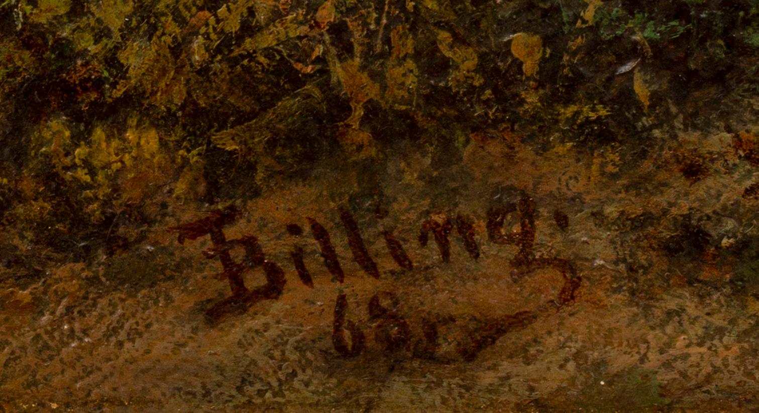 THEODOR BILLING, olja på duk, signerad och daterad -68,