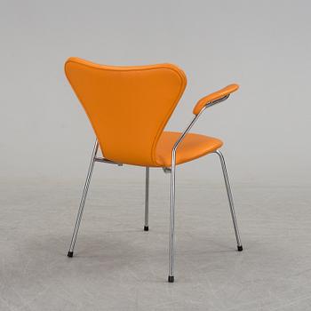 ARNE JACOBSEN, armchair, "Sjuan", Fritz Hansen, Danmark,