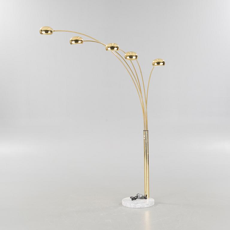 A 1970/80s floor lamp, probably "ustav" by Atelje Lyktan.