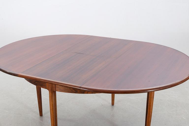 MÖLLER MODELS, matbord, palisander, 1960-tal, Cites-intyg medföljer.
