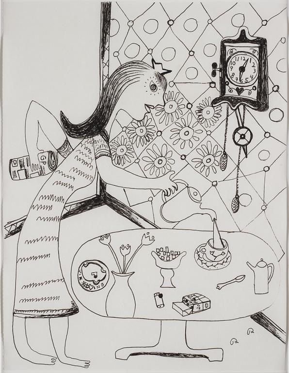 Roger Risberg, "Kaffekalas".