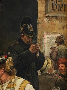 Carl Gustaf Hellqvist, "Bismarck oder Moltke”.