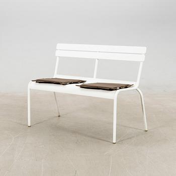 Frédéric Sofia, garden sofa, "Luxembourg" for Fermob 21st century.